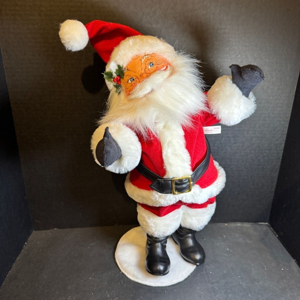 Annalee Red and White Santa Claus Decoration 2002 [Item 0301]